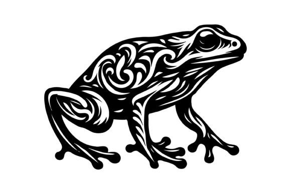 A Frog Walking Silhouette Vector Art: A Practical Design Resource for Creatives and Entrepreneurs