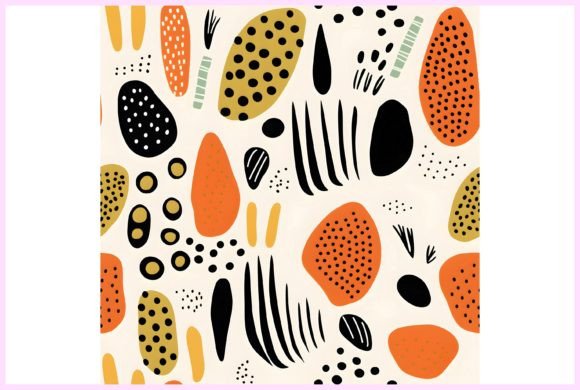 Abstract Boho Shapes Seamless Pattern – A Strategic Tool for Creative Professionals and Entrepreneurs