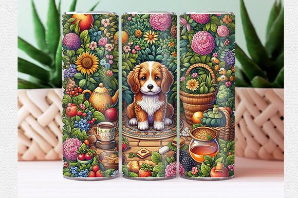 Dog Tumbler Wrap: A Practical Sublimation Design for 20 oz Skinny Tumblers
