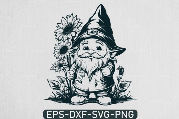 Flower Gnome and Gnome with Sunflower SVG – A Practical Guide for Creators