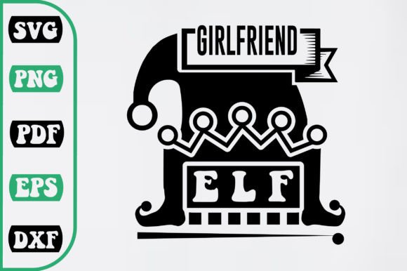 Girlfriend Elf SVG Design: Creative Digital Art for Personalized Projects