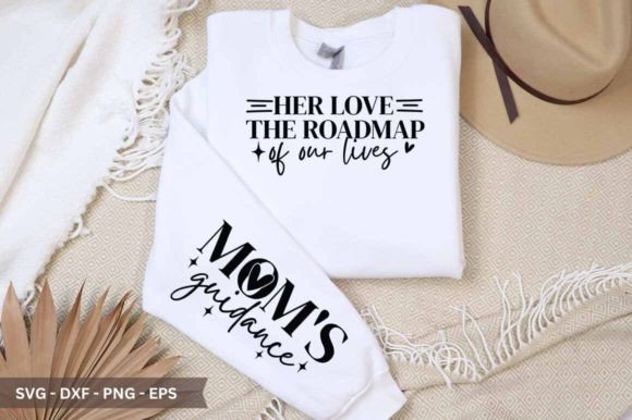 Her Love the Roadmap Sleeve SVG