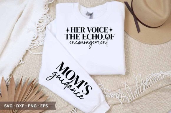 Her Voice the Echo Sleeve SVG: A Creative Tribute for Mother's Day and Beyond