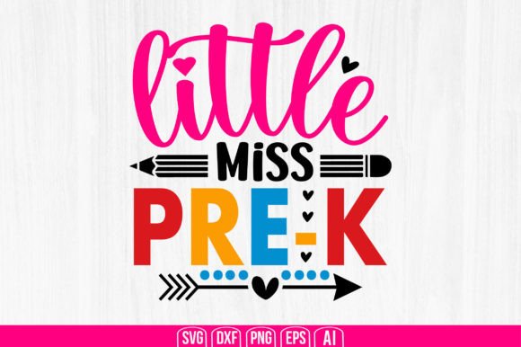 Little Miss Pre-k Design Assets