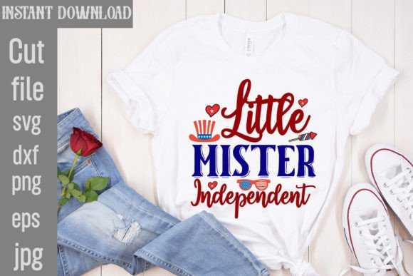 Little Mister Independent SVG Cut File: A Design That Speaks for Itself