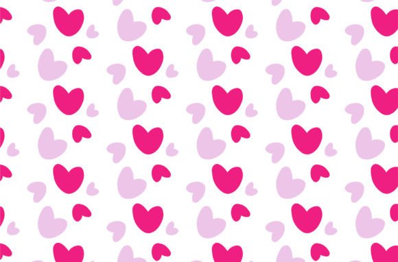 Love Pattern: Hand-Drawn Digital Art