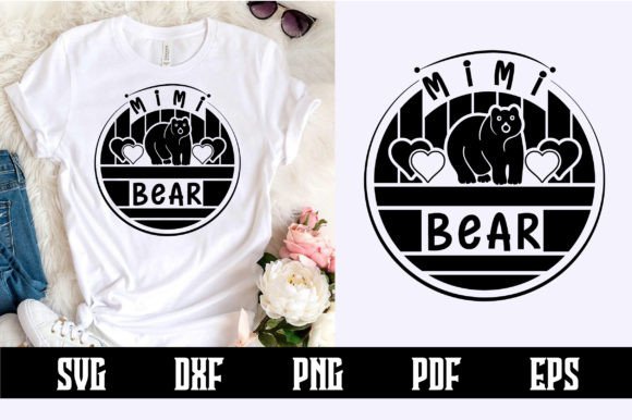 Mimi Bear Svg Design: Creative Digital Downloads for Modern Crafters