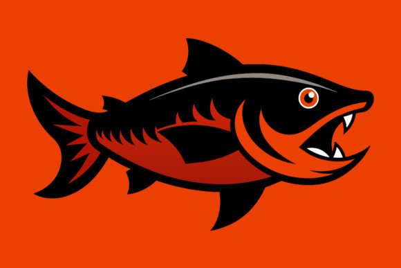 The Power of Anger: How Fish Angry Icon Vector Illustration Elevates Digital Design