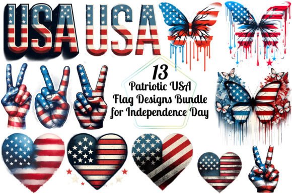 Unlocking Creative Freedom with the Patriotic USA Flag Designs Collection