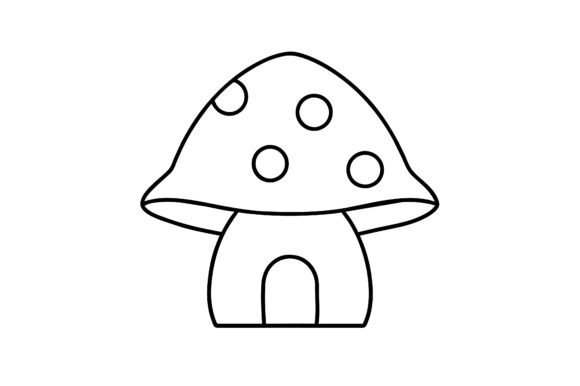 Vector Illustration of a Minimalist Mushroom: What to Consider Before Downloading