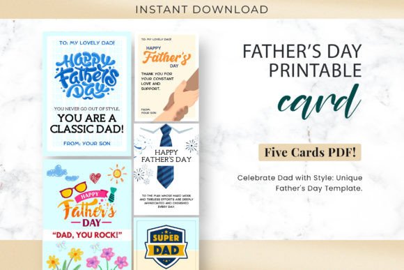 Why a Free Printable Happy Father's Day Card Is the Perfect Way to Celebrate Dad