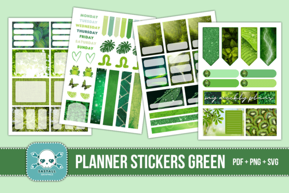 Why Weekly Planner Green Stickers Are Becoming a Staple in Modern Organization